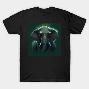 Elephant Wearing Sunglasses T-Shirt